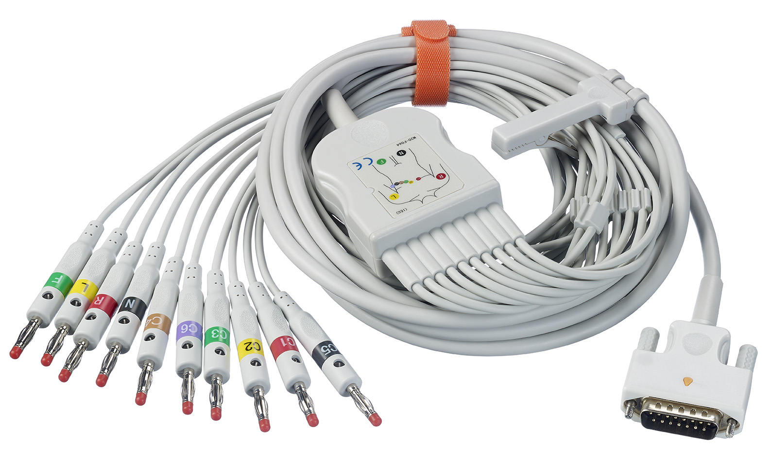 Cablu ECG de repaus 10 fire